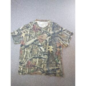 Mens RealTree Camo T-Shirt 3XL Cotton Short Sleeve Hunting Fishing RN 098223